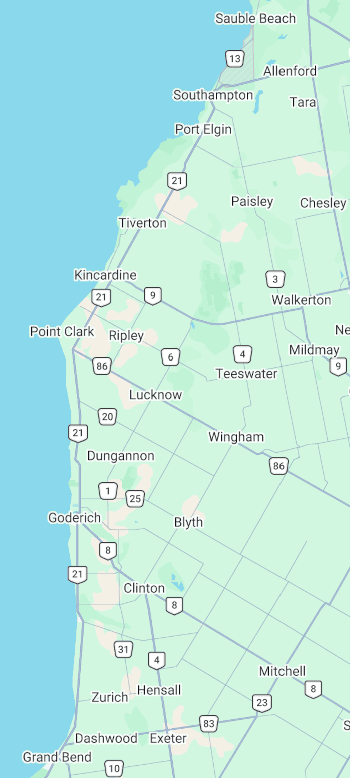 Map Service Area